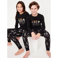 Gender-Neutral Graphic Snug-Fit Pajama Set for Kids