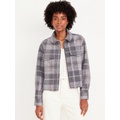 Relaxed Shirt Jacket Hot Deal