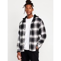 Hooded Flannel Shirt