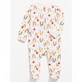 Unisex Sleep & Play 2-Way-Zip Footed One-Piece for Baby