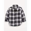 Soft-Brushed Flannel Pocket Shirt for Baby