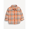 Soft-Brushed Flannel Pocket Shirt for Baby