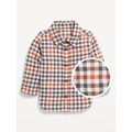 Soft-Brushed Flannel Pocket Shirt for Baby