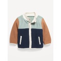 Mock-Neck Sherpa Jacket for Baby Hot Deal