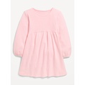 Long-Sleeve Thermal-Knit Dress for Toddler Girls Hot Deal