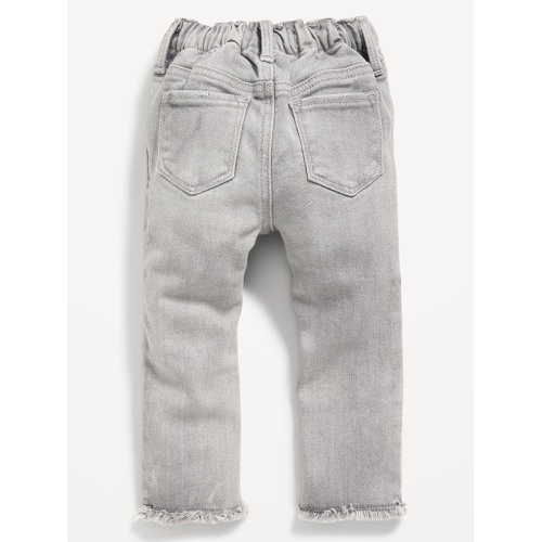 올드네이비 High-Waisted Rockstar 360° Stretch Frayed-Hem Jeggings for Toddler Girls