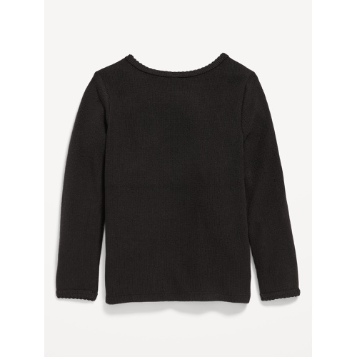 올드네이비 Cozy Long-Sleeve Thermal-Knit T-Shirt for Toddler Girls