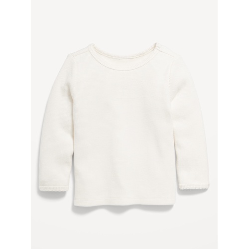 올드네이비 Cozy Long-Sleeve Thermal-Knit T-Shirt for Toddler Girls