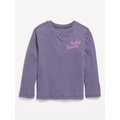 Long-Sleeve Graphic T-Shirt for Toddler Girls Hot Deal