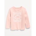 Long-Sleeve Graphic T-Shirt for Toddler Girls