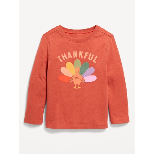 올드네이비 Long-Sleeve Graphic T-Shirt for Toddler Girls