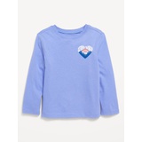 Long-Sleeve Graphic T-Shirt for Toddler Girls