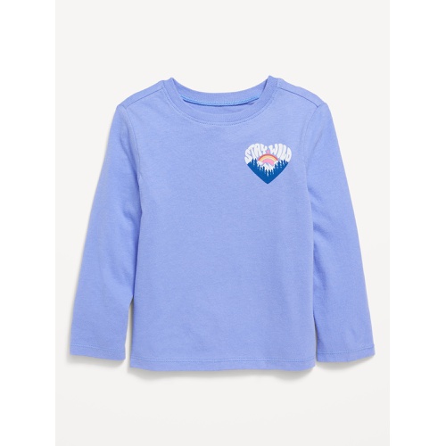 올드네이비 Long-Sleeve Graphic T-Shirt for Toddler Girls