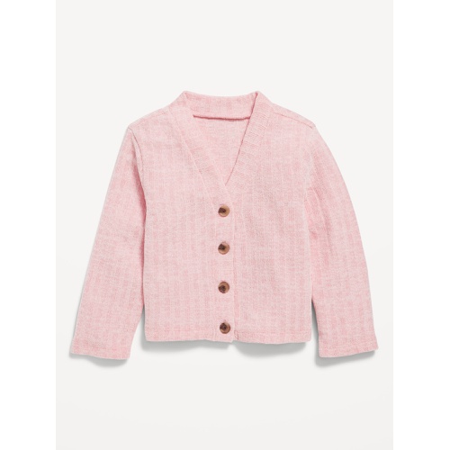 올드네이비 Cropped Button-Front Cardigan Sweater for Toddler Girls