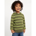 Long-Sleeve Plush Hoodie for Toddler Boys