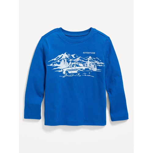 올드네이비 Long-Sleeve Graphic T-Shirt for Toddler Boys