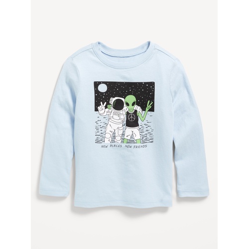 올드네이비 Long-Sleeve Graphic T-Shirt for Toddler Boys