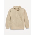 French Rib Quarter-Zip Sweater for Toddler Boys