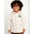 Collared Button-Front Utility Jacket for Toddler Boys Hot Deal