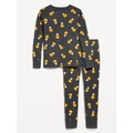 Printed Gender-Neutral Snug-Fit Pajama Set for Kids