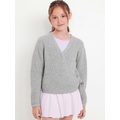 SoSoft Wrap-Front Sweater for Girls