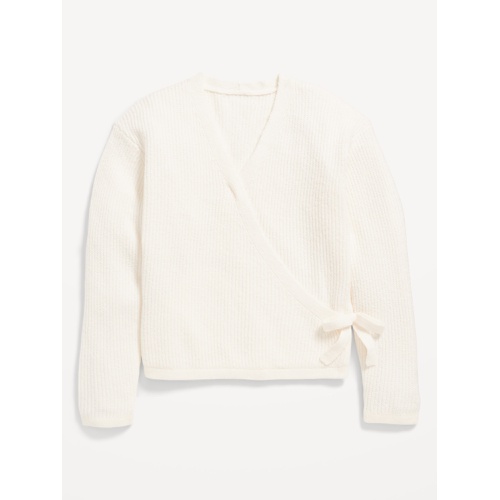 올드네이비 SoSoft Wrap-Front Sweater for Girls