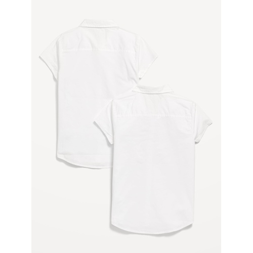 올드네이비 School Uniform Short-Sleeve Shirt 2-Pack for Girls