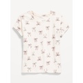 Softest Short-Sleeve Printed T-Shirt for Girls