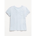 Softest Short-Sleeve Heart-Pocket T-Shirt for Girls Hot Deal