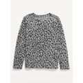 Softest Printed Long-Sleeve T-Shirt for Girls