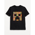 Minecraft Gender-Neutral Graphic T-Shirt for Kids