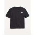 Short-Sleeve Oversized Pocket Graphic T-Shirt for Boys