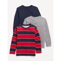 Softest Long-Sleeve T-Shirt 3-Pack for Boys