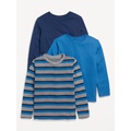 Softest Long-Sleeve T-Shirt 3-Pack for Boys Hot Deal