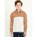 Dynamic Fleece Quarter-Zip Pullover Sweater for Boys