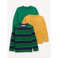 Softest Long-Sleeve T-Shirt 3-Pack for Boys