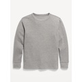 Long-Sleeve Thermal-Knit T-Shirt for Boys