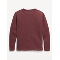 Long-Sleeve Thermal-Knit T-Shirt for Boys Hot Deal