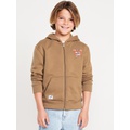 Graphic Zip-Front Hoodie for Boys