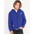 Graphic Zip-Front Hoodie for Boys