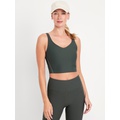 Light Support PowerSoft Rib Longline Sports Bra