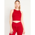 CloudComfy High-Neck Longline Sports Bra