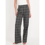 Extra High-Waisted Taylor Wide-Leg Trouser Pants