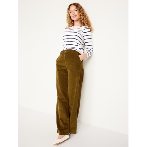 올드네이비 High-Waisted Corduroy Wide-Leg Pants