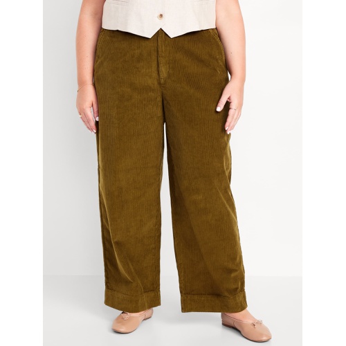 올드네이비 High-Waisted Corduroy Wide-Leg Pants