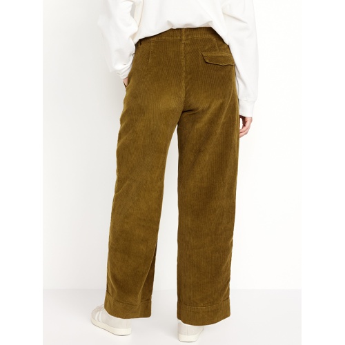 올드네이비 High-Waisted Corduroy Wide-Leg Pants