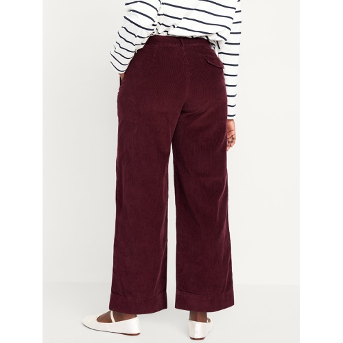 올드네이비 High-Waisted Corduroy Wide-Leg Pants