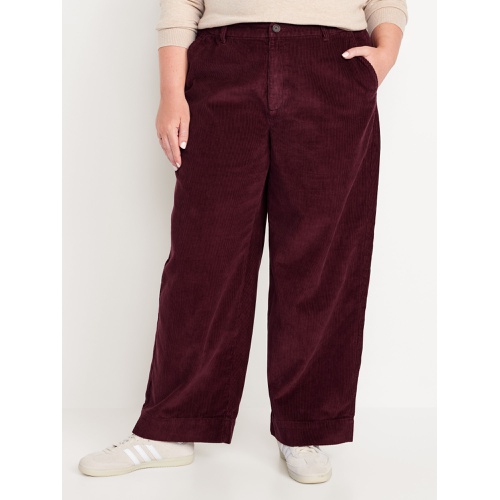 올드네이비 High-Waisted Corduroy Wide-Leg Pants