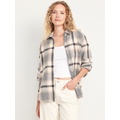 Button-Down Flannel Tunic