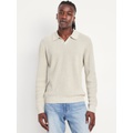 Relaxed Fit Polo Sweater Hot Deal